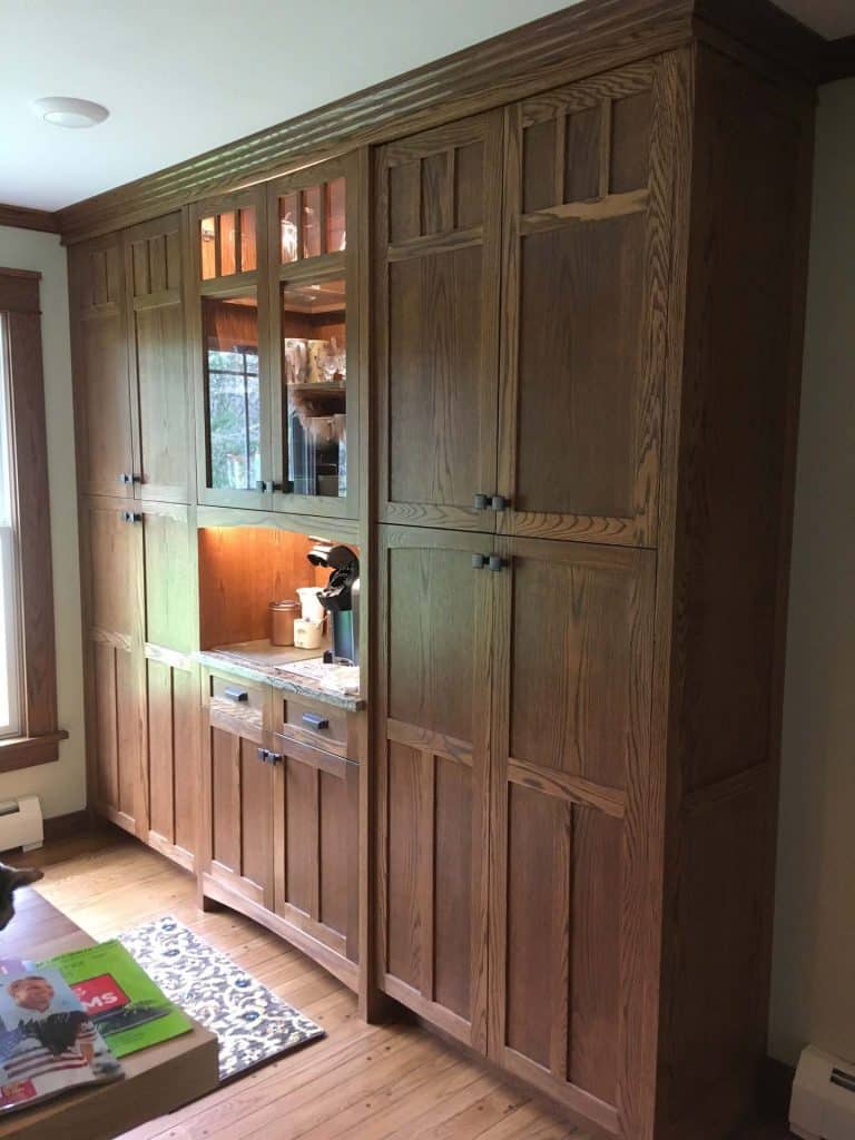 custom cabinets for living spaces